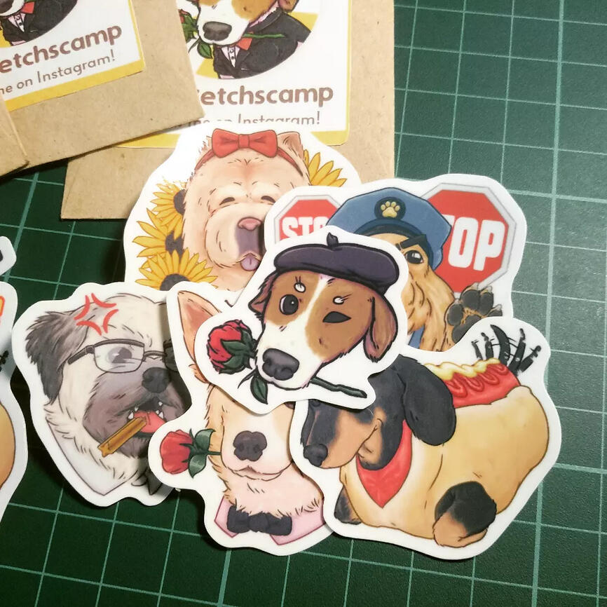 Pet Sticker Designs Pet Sticker Designs